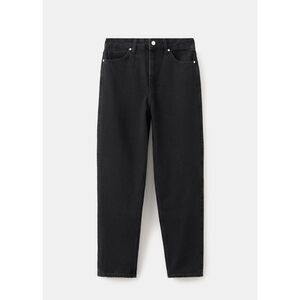 Mango Mom Jeans Black High Waist Ankle Length Jean Women’s Size 10 / EUR 42